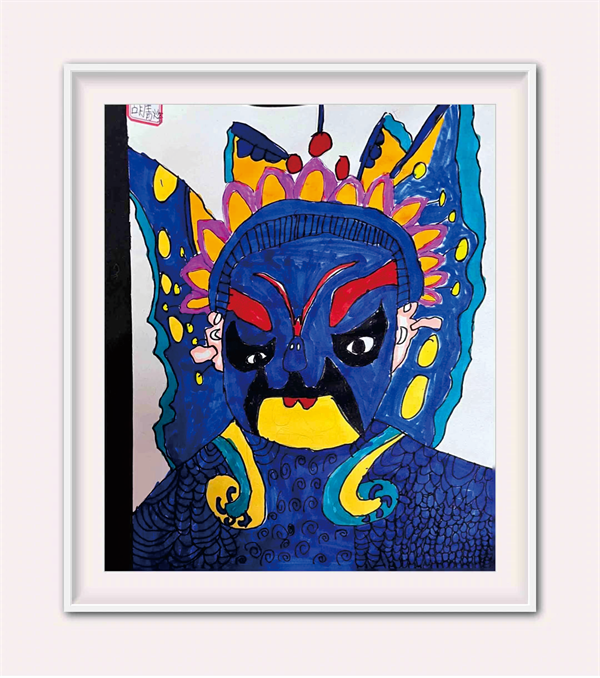 齐云路小学 二(6)班 胡青烽 作品:京剧.png 齐云路小学 二(6)班 胡青烽 作品:京剧.png